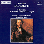Donizetti Sinfonias