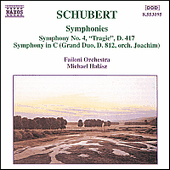 Schubert Symphonies No.4 and Grand Duo